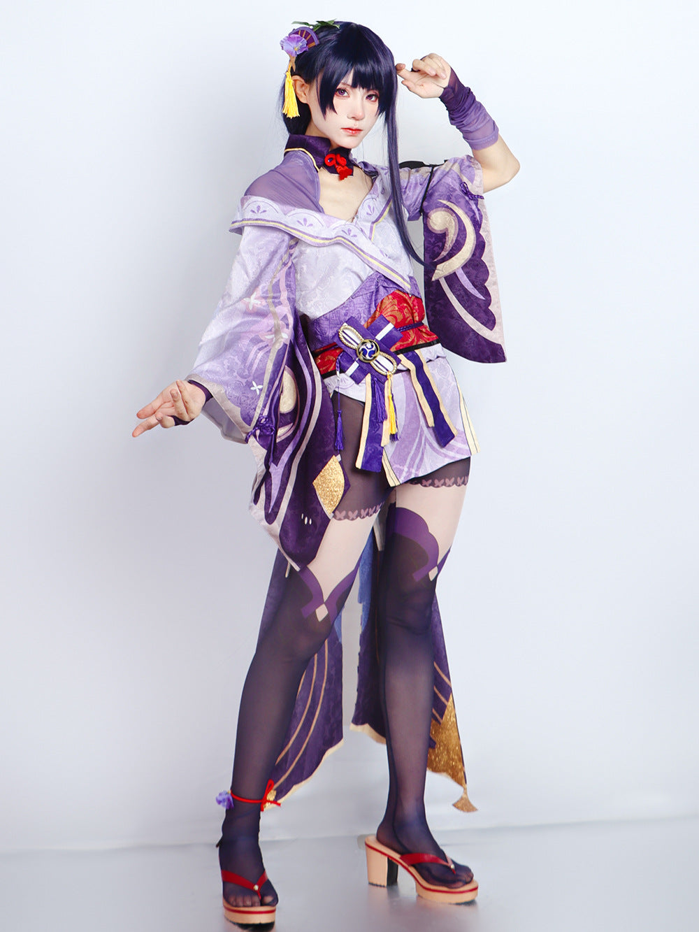 Genshin Impact Baal Raiden Shogun Adult Full Set Cosplay Costume