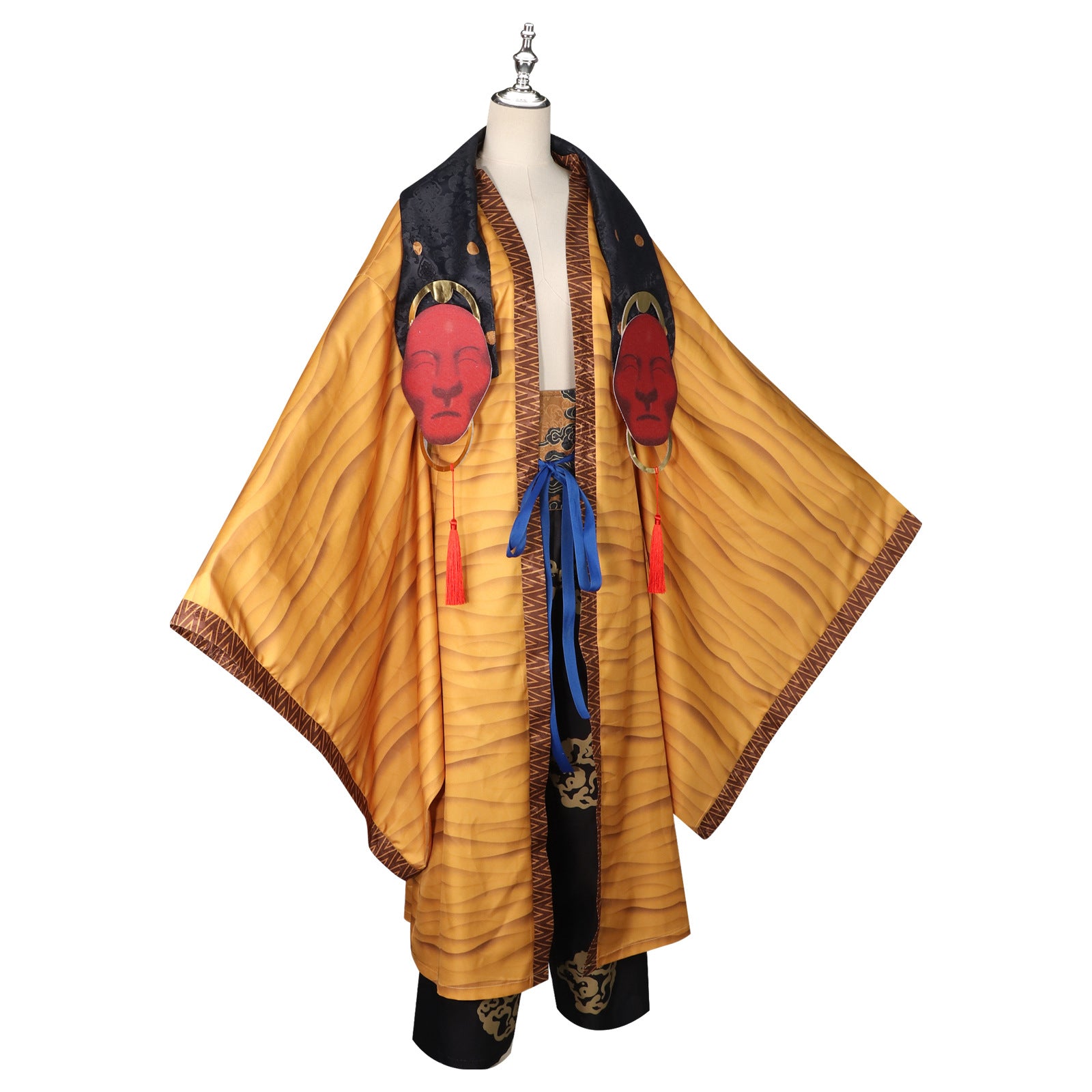 Black Myth Wukong Demon King Huang Mei Full Set Cosplay Costumes