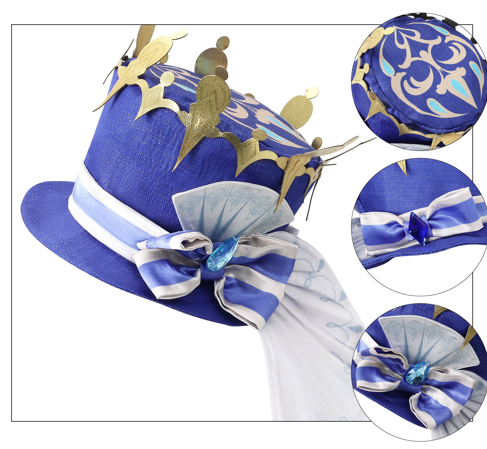 Genshin Impact Focalors Furina de Fontaine High Level Cosplay Costumes