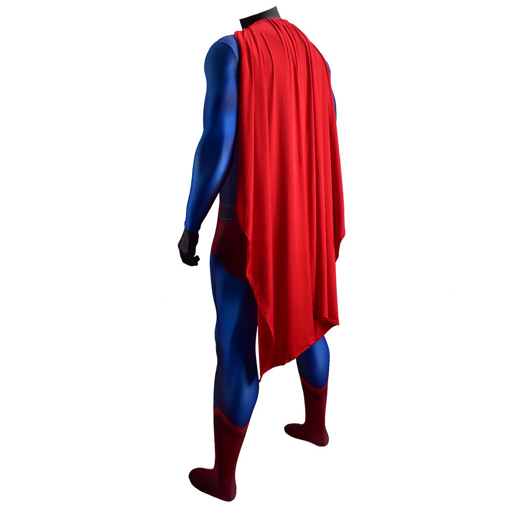 Crisis on Infinite Earths Superman Jumpsuits Cosplay Costume Kids Adult Halloween Bodysuit
