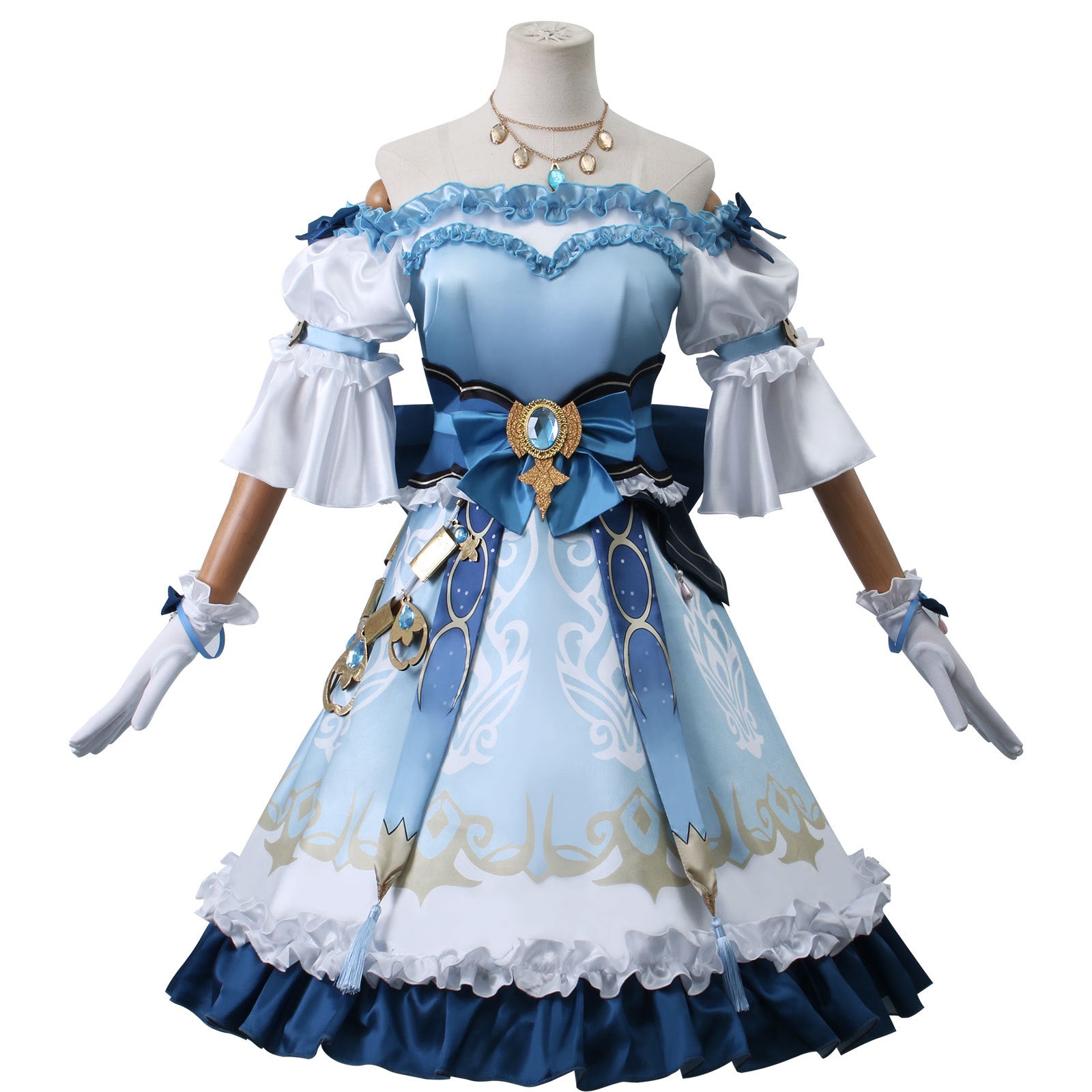 Genshin Impact Nilou Daily Outfit Linkage Dress Cosplay Costumes