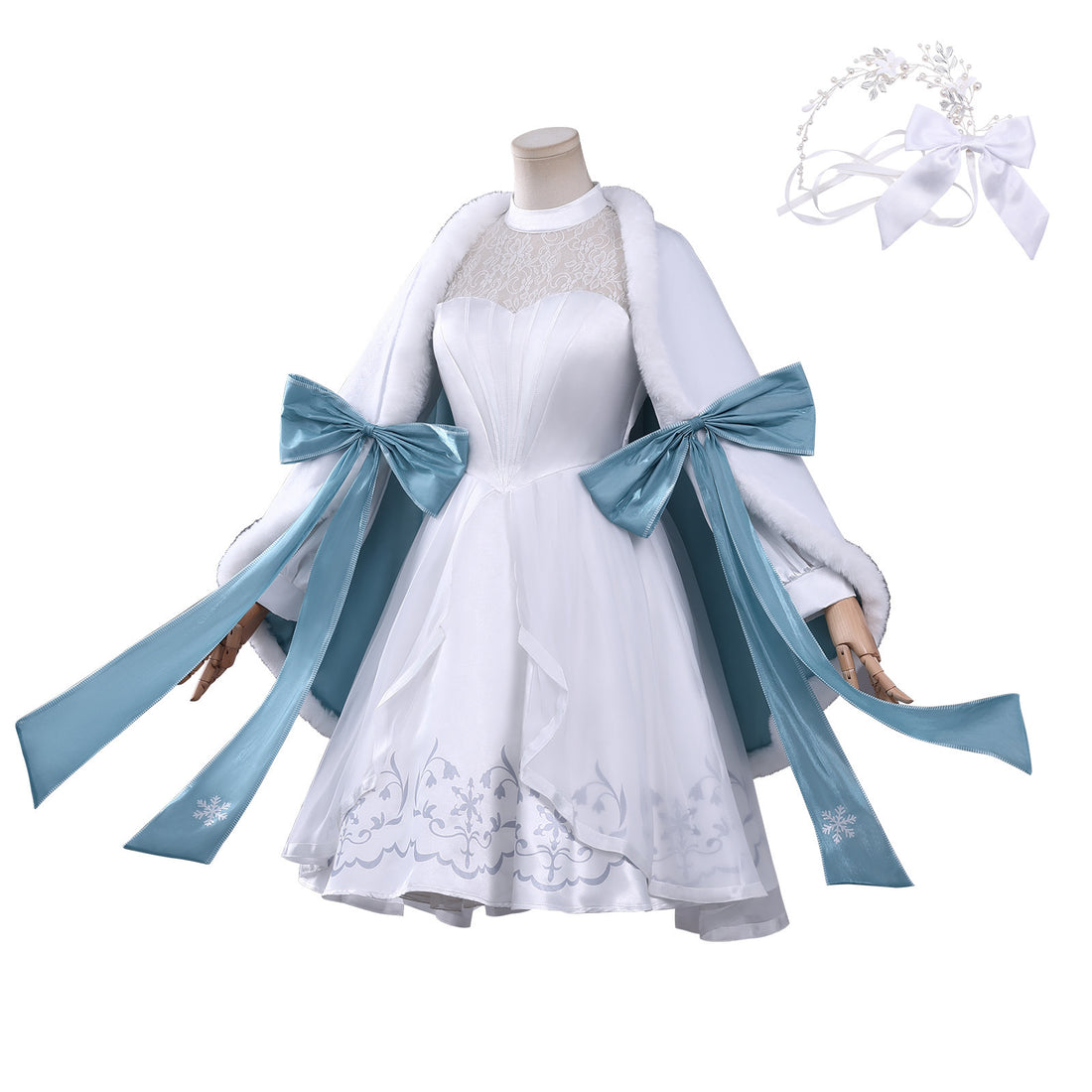 Identity V Emma Woods Gardener Ice Festival Suit Cosplay Costumes