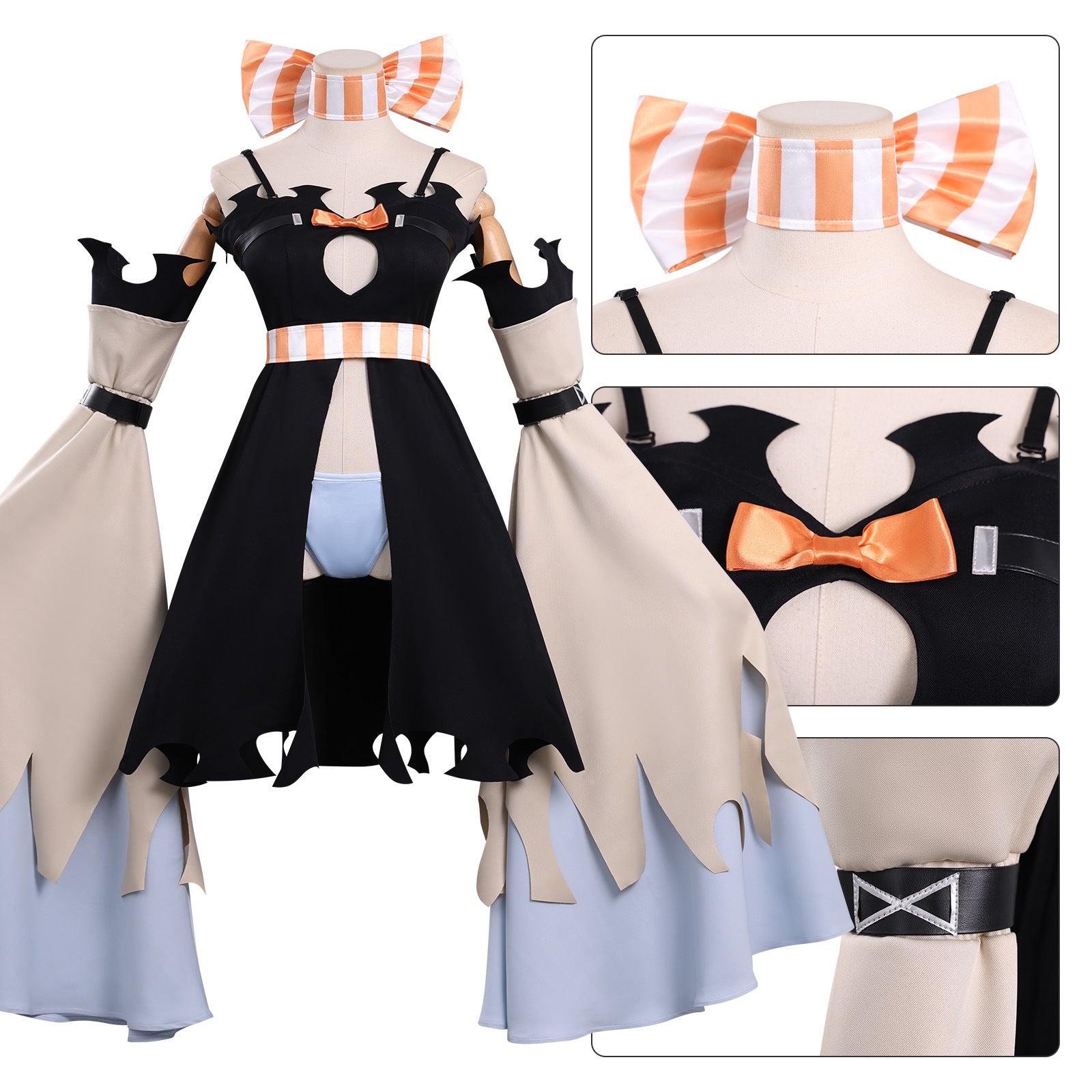 Comic Gachiakuta Amo Empool Dress Full Set Cosplay Costumes