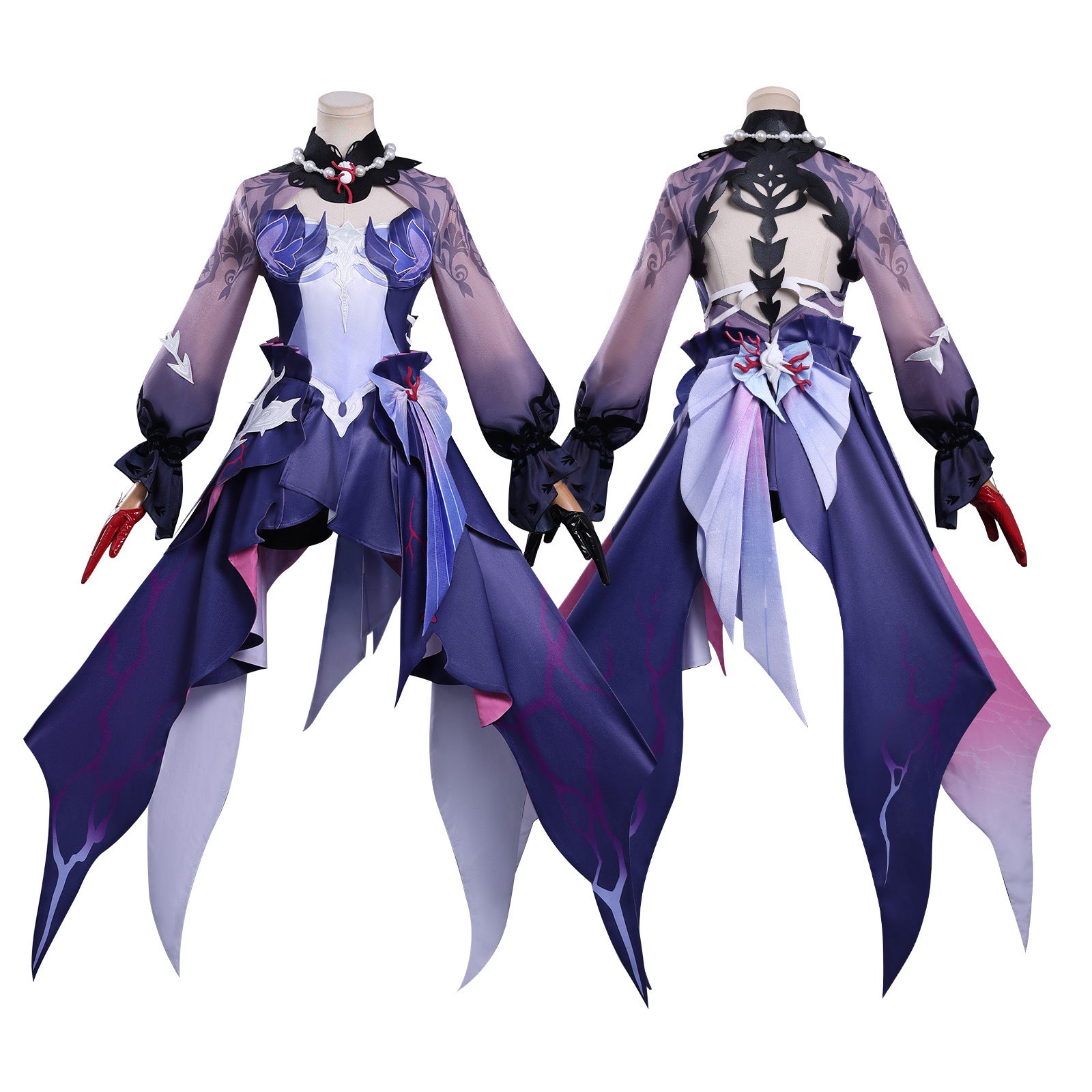 Game Honkai: Star Rail Hysilens Helektra Fullset Cosplay Costumes
