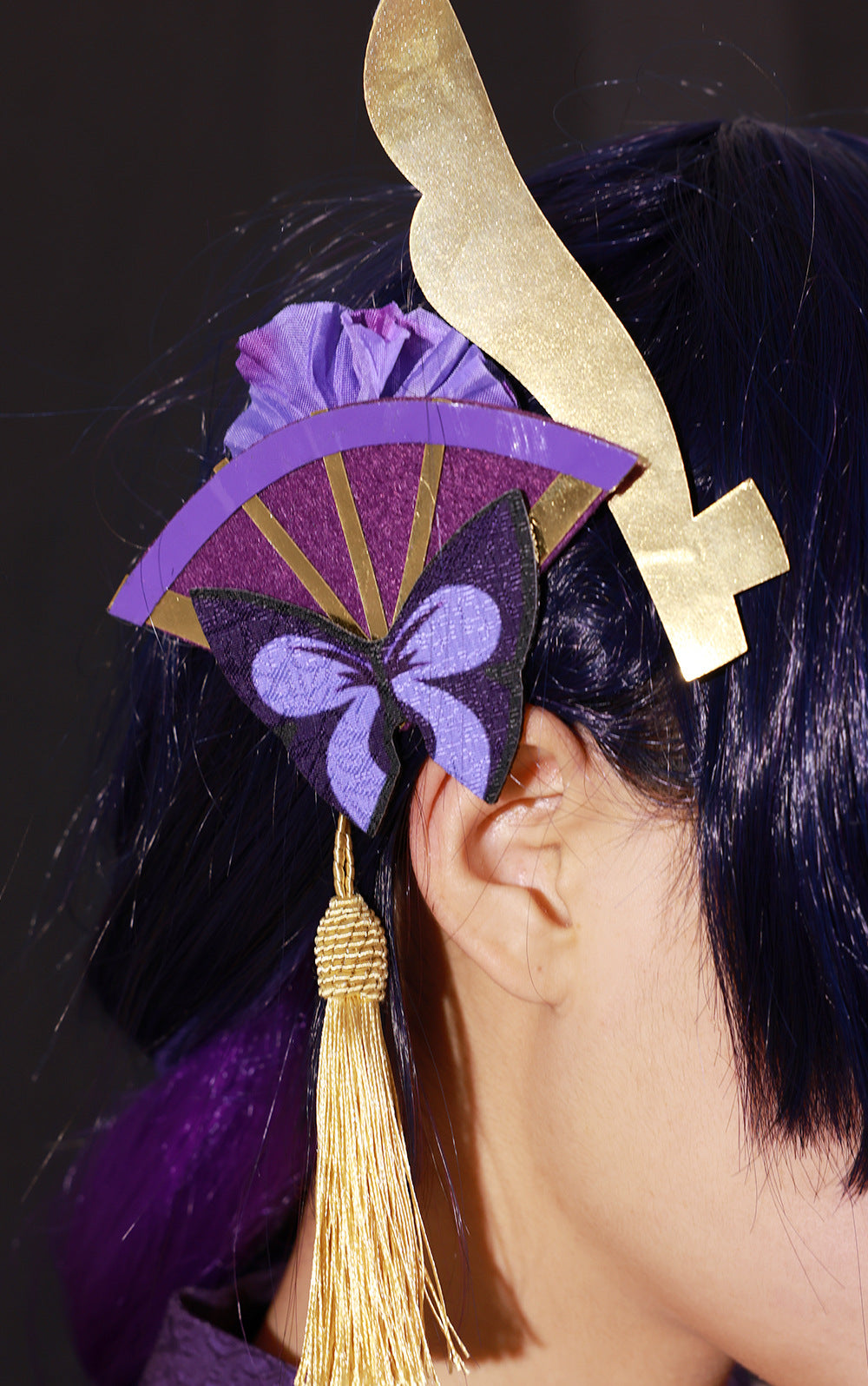 Genshin Impact Raiden Shogun Adult Full Set Cosplay Costume