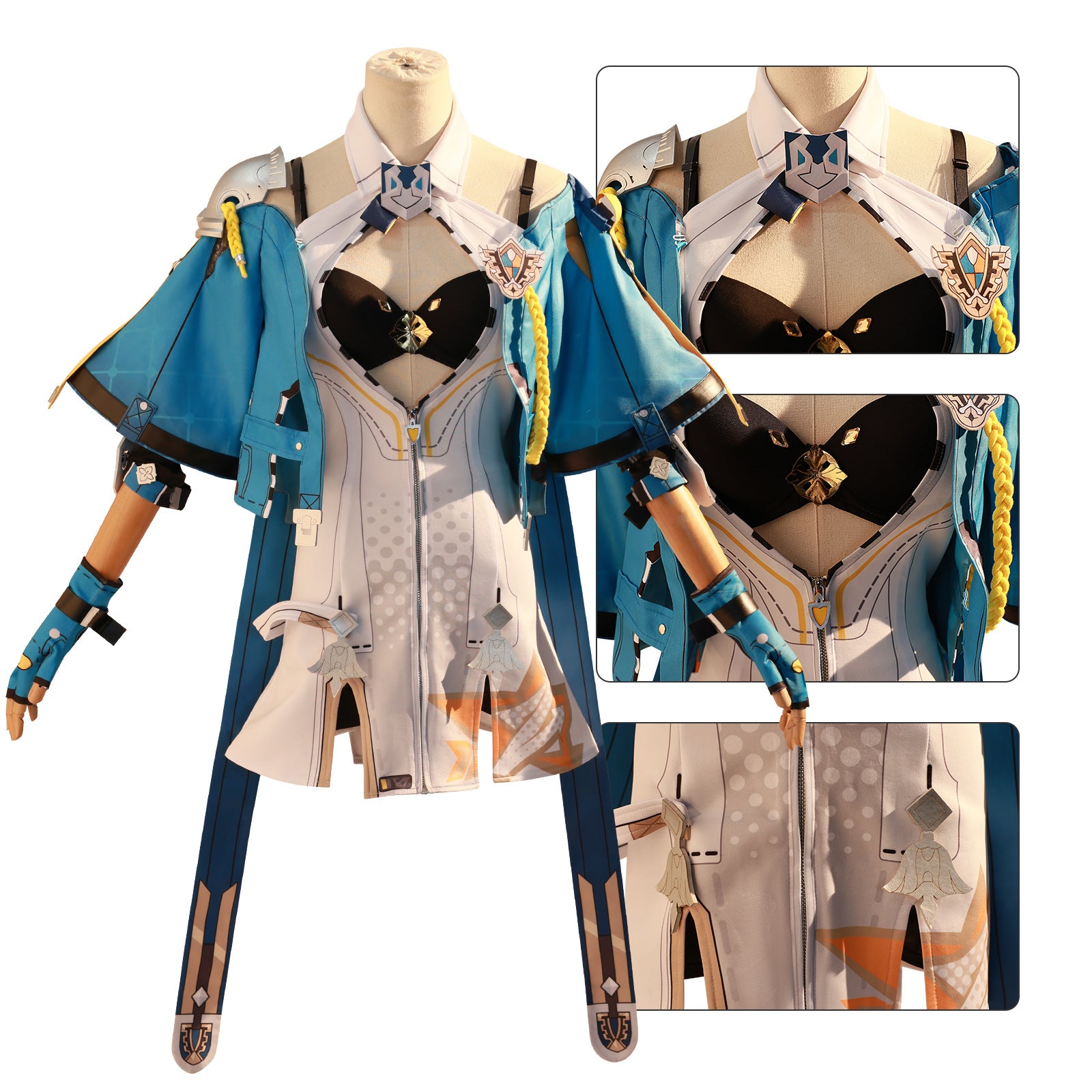 Honkai Impact 3 Durandal Battlesuit Reign Solaris Cosplay Costumes