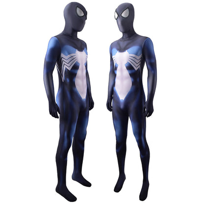 venom spider man symbiote suit jumpsuits costume kids adult halloween bodysuit 1