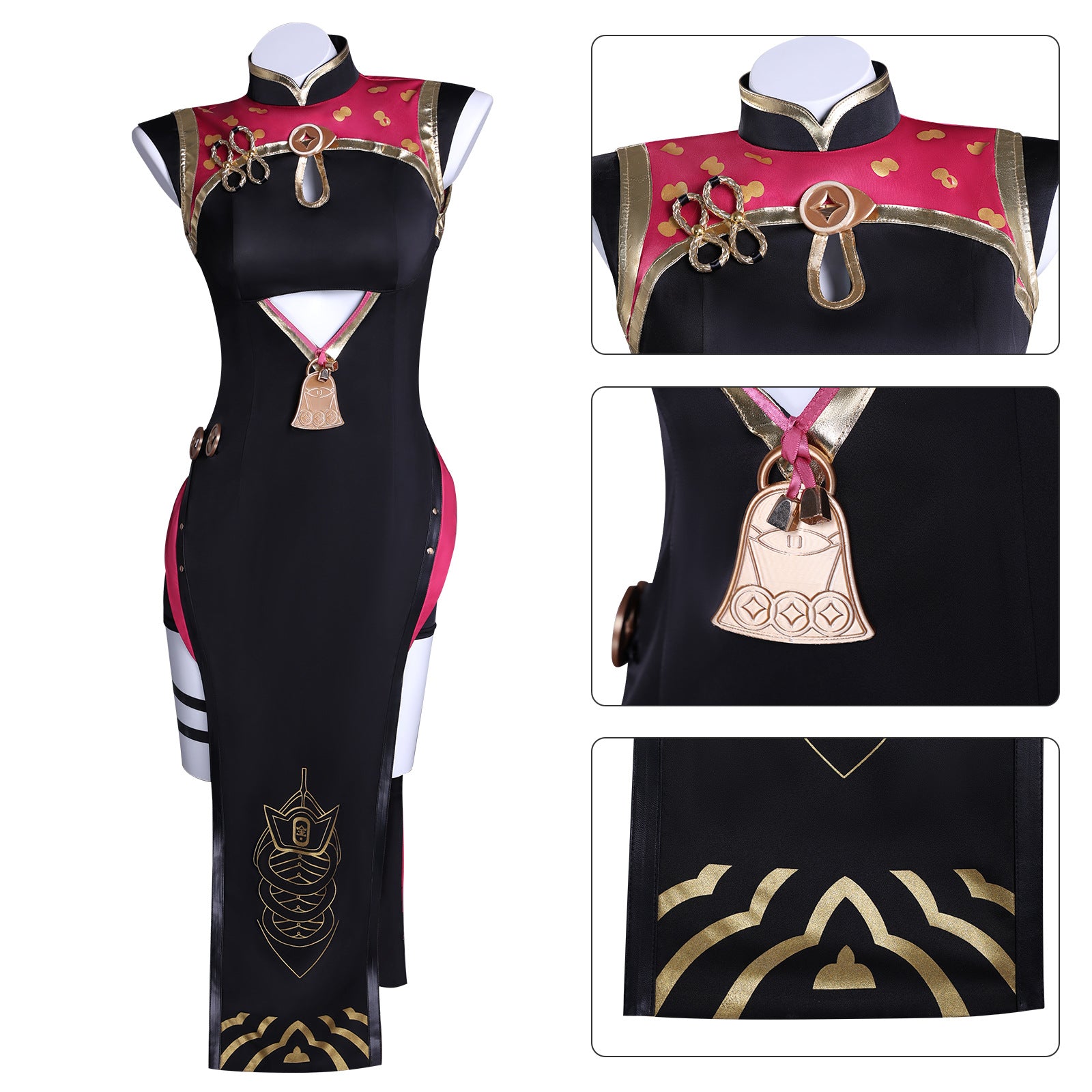 Zenless Zone Zero Tea Master Lady Boss Hong Dou Cosplay Costumes
