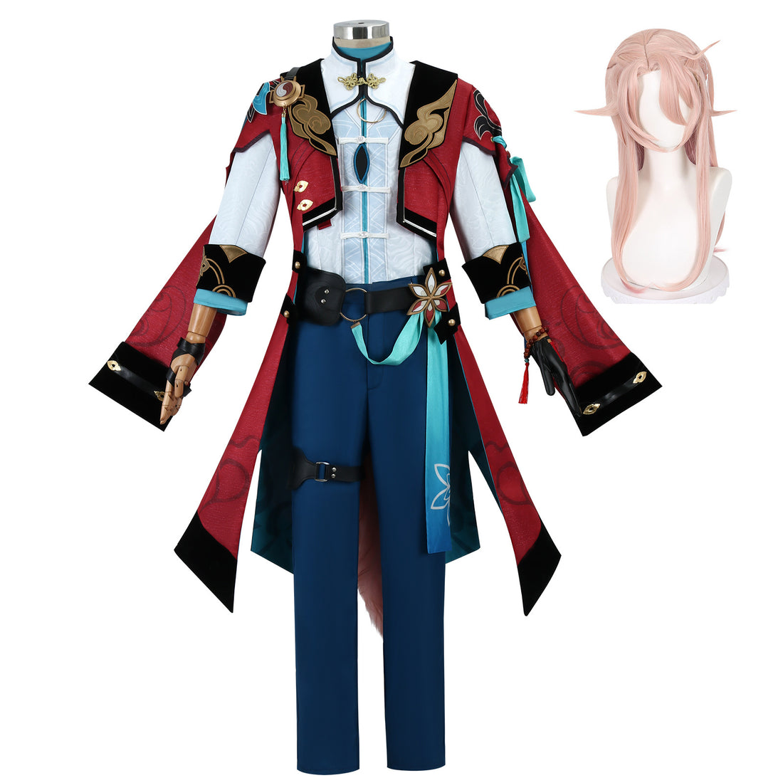 Game Honkai: Star Rail Jiao Qiu Fullset with Tail Cosplay Costumes