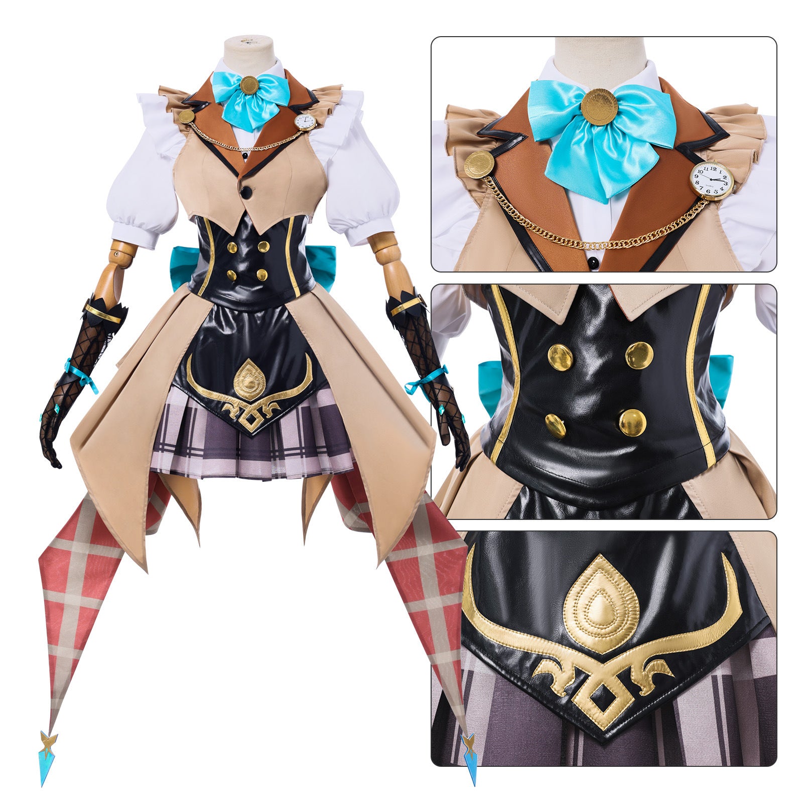 Game Honor of Kings Xiao Qiao Secret Clues Search Cosplay Costumes