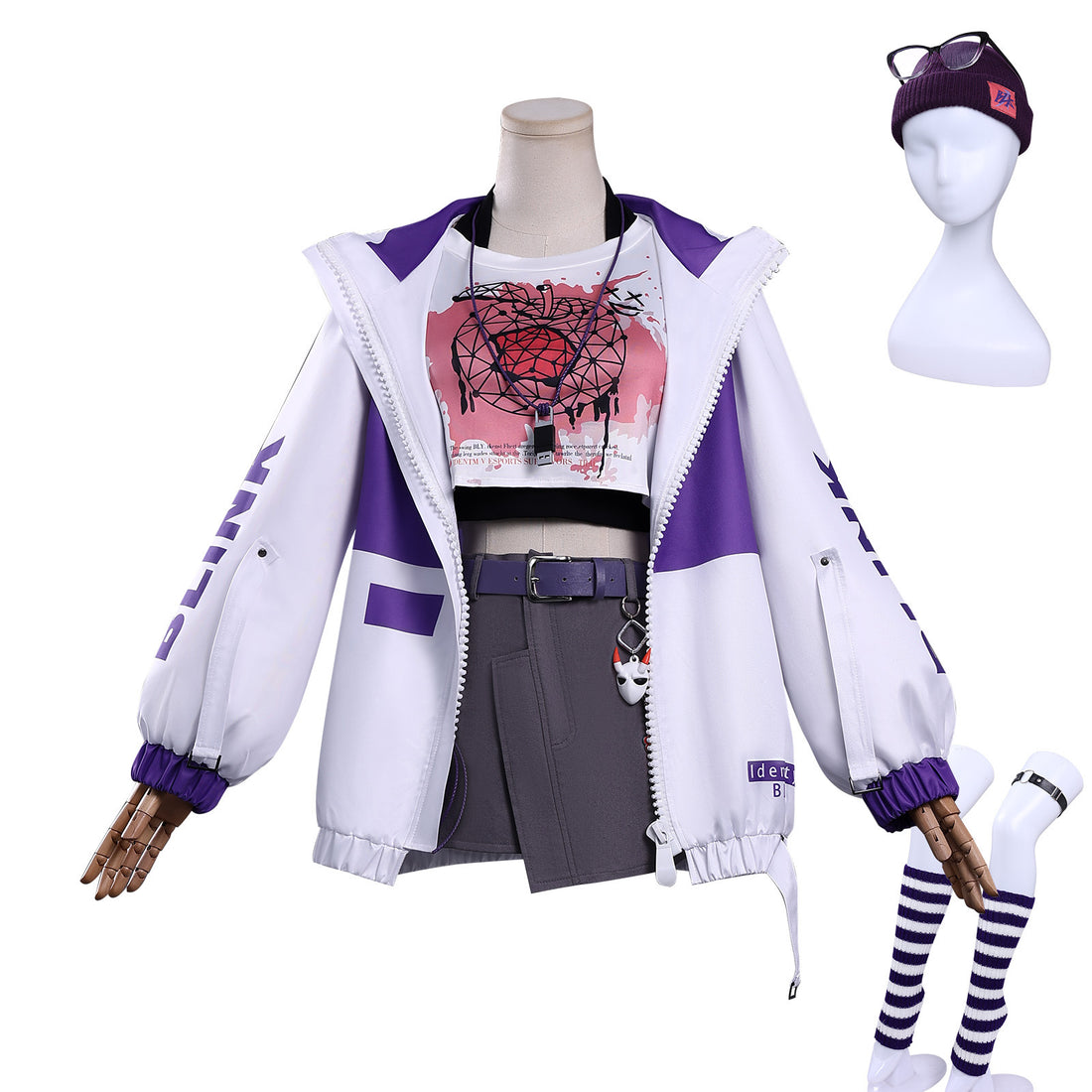 Identity V Mechanic Tracy Reznik BLK.TRACY Skin Cosplay Costumes