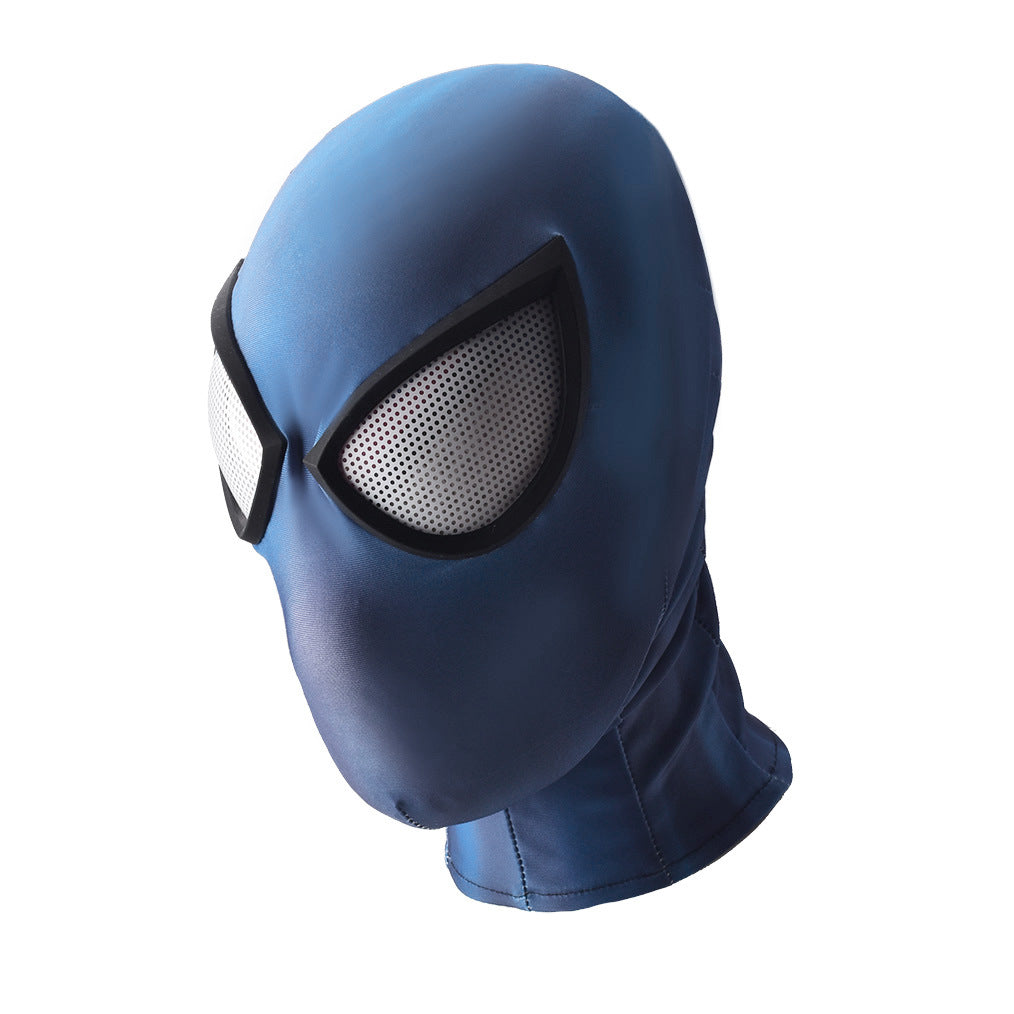 venom spider man symbiote blue jumpsuits costume kids adult halloween bodysuit