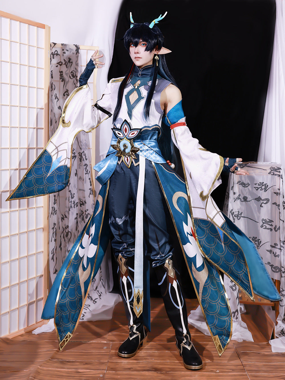 Honkai: Star Rail Dan Heng Imbibitor Lunae Full Set Cosplay Costume