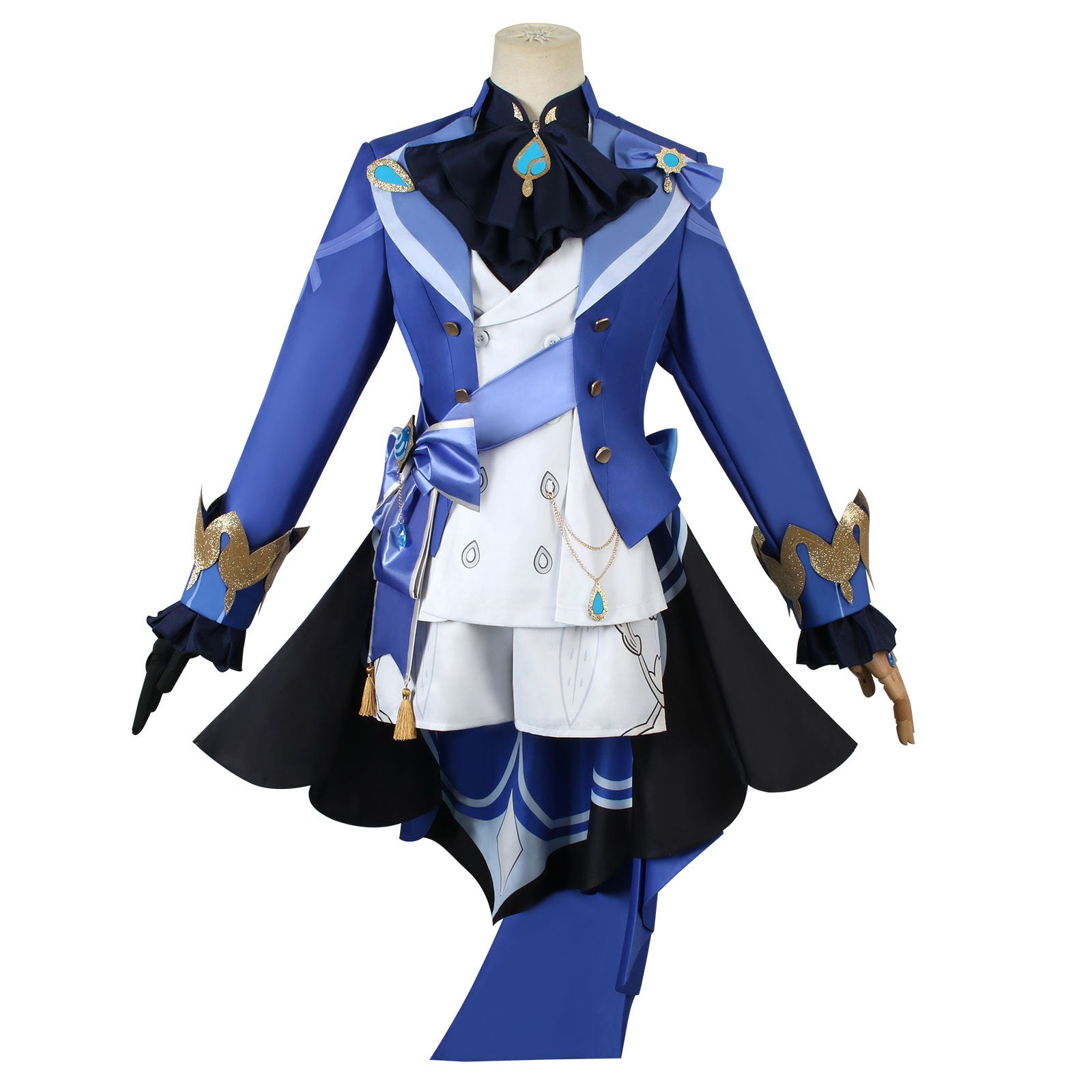 Genshin Impact Focalors Furina De Fontaine Hydro Archon Cosplay Costumes