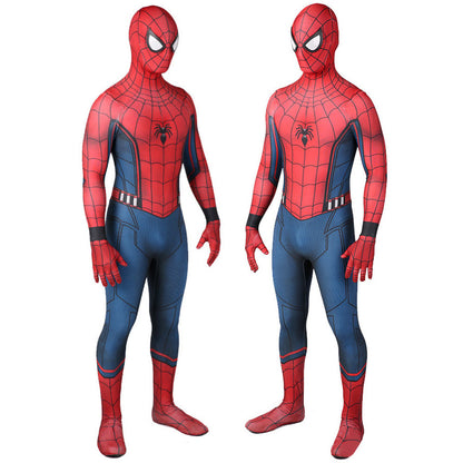 Spider-man Homecoming Suit Jumpsuits Costume Kids Adult Halloween Bodysuit