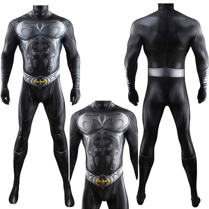 batman forever sonar suit batsuit jumpsuits costume kids adult halloween bodysuit
