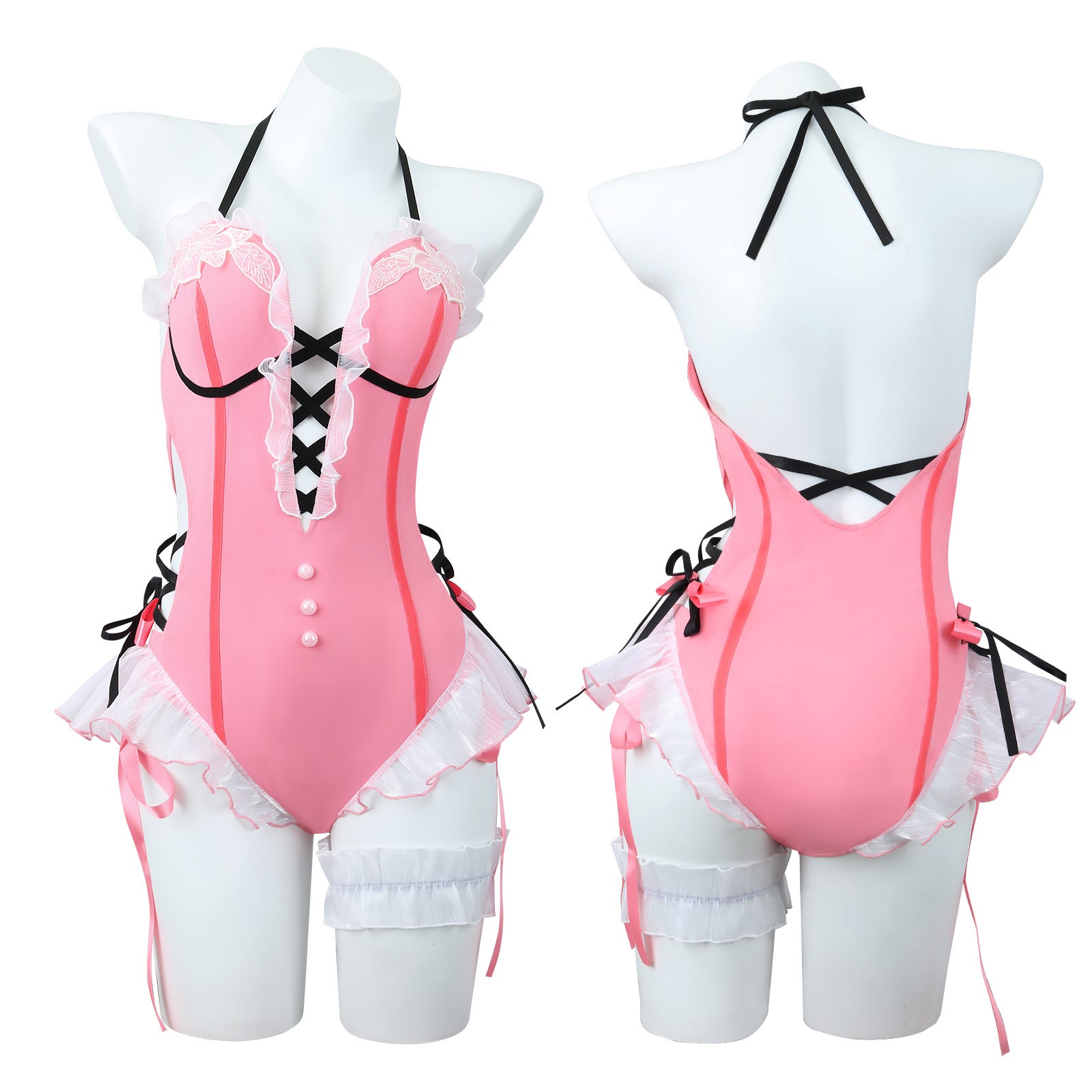 Naraka: Bladepoint Feria Shen Early Summer Crimson Berry Swimsuit Costumes