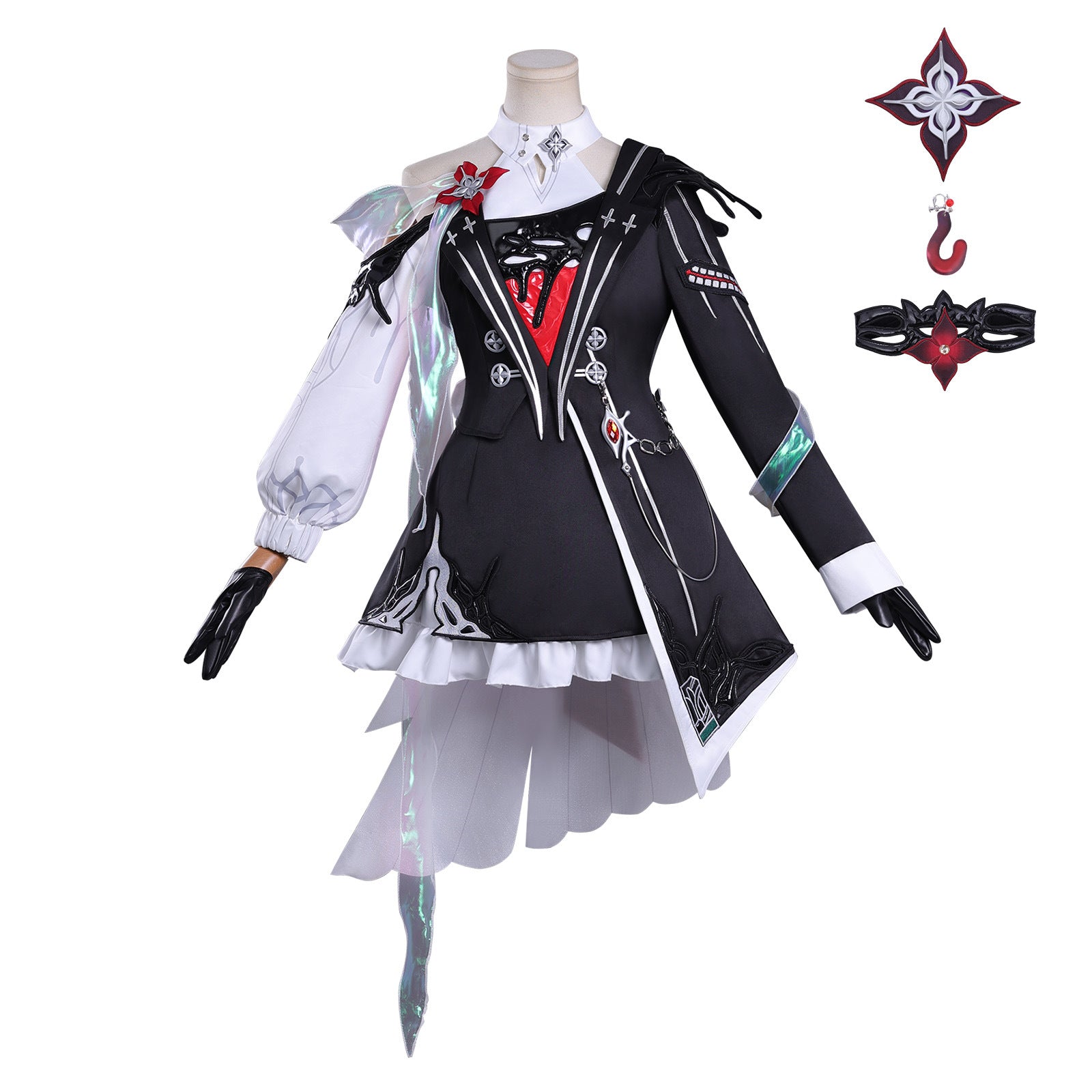 Game Honkai: Star Rail March 7th Evernight Fullset Cosplay Costumes