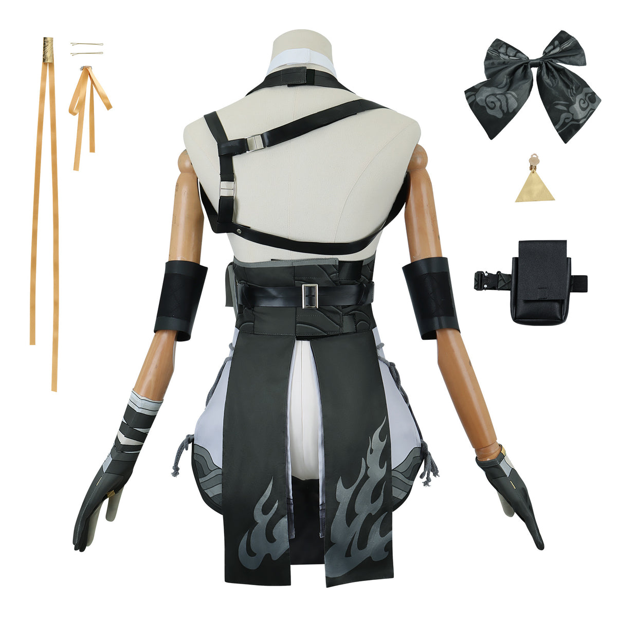 Game Wuthering Waves Rover Yangyang Chixia Full Set Cosplay Costumes ...