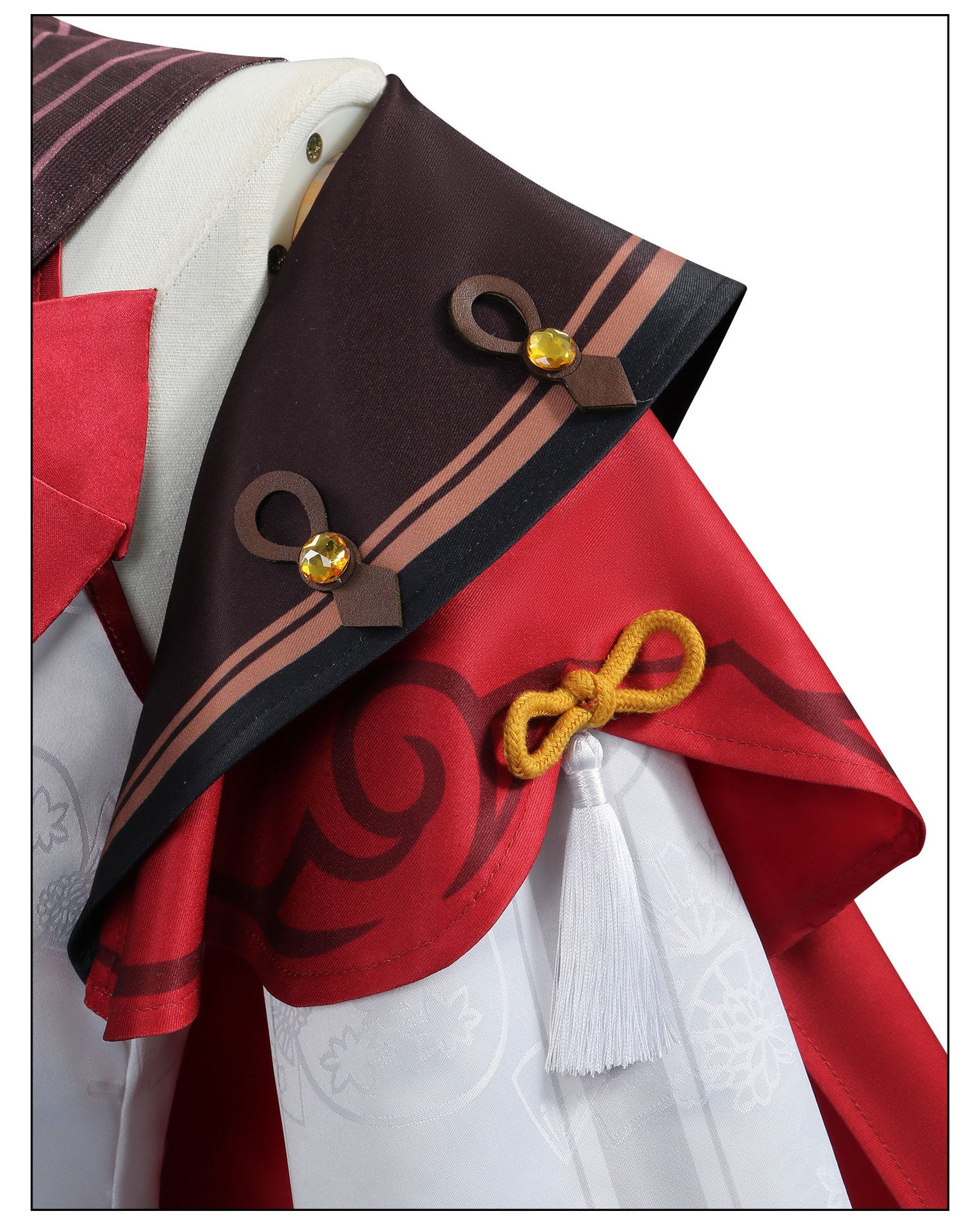 Genshin Impact Lantern Rite Hu Tao Crimson Snow Cosplay Costumes