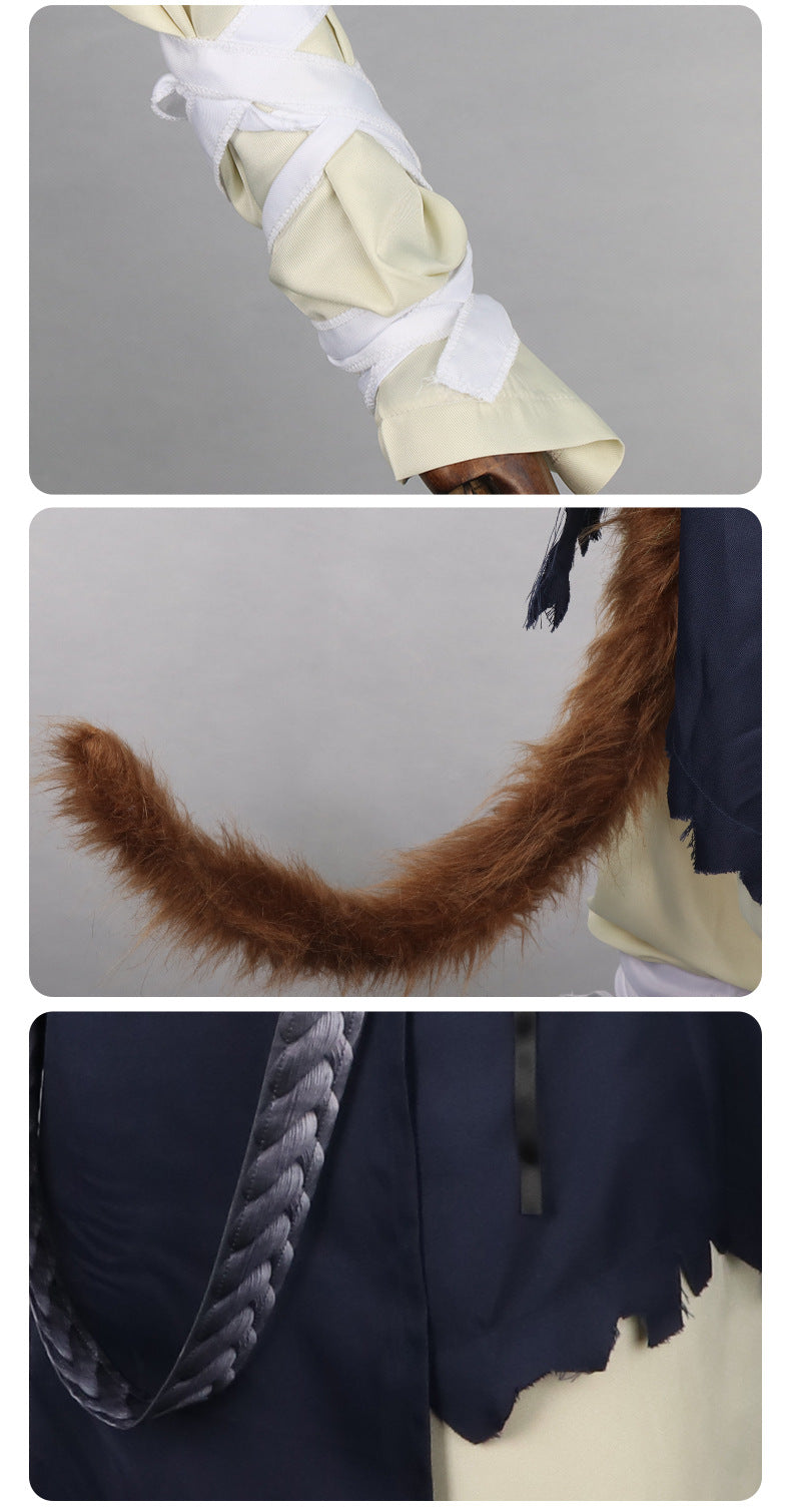 Black Myth Wukong Destiny Man Qitian Great Sage Full Set Cosplay Costumes