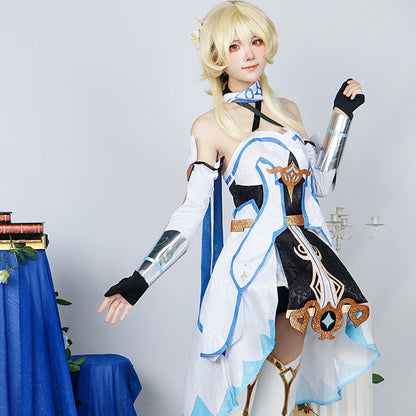 Genshin Impact Traveler Lumine Full Set Cosplay Costume