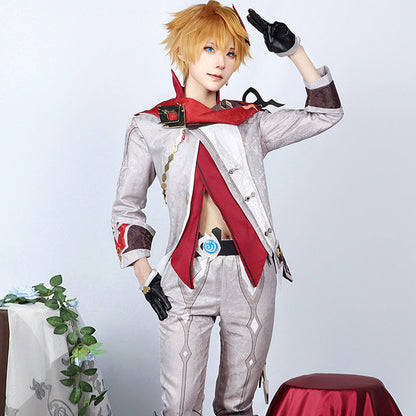 Genshin Impact Tartaglia Full Set Adult Cosplay Costume