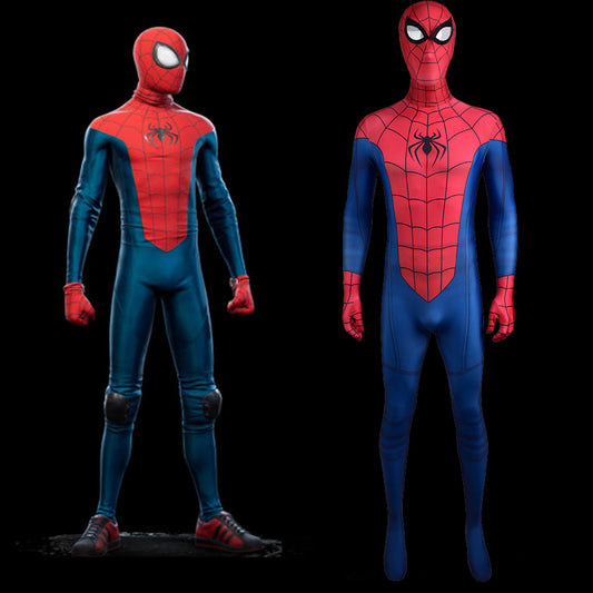 ps5 spider man miles morales jumpsuits cosplay costume kids adult halloween bodysuit