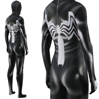 She Venom Symbiote Spider-women Spiderman Jumpsuits Kids Adult Halloween Bodysuit - coscrew