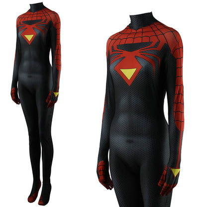 Spider-Woman Spiderman Jumpsuits Cosplay Costume Kids Adult Halloween Bodysuit - coscrew