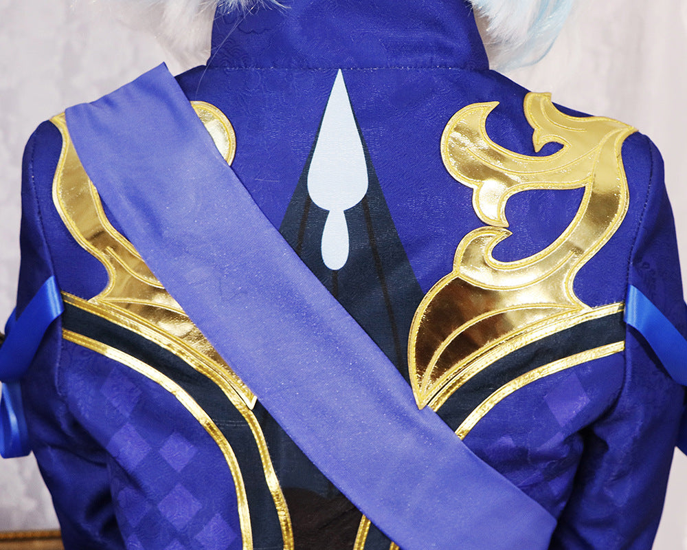 Genshin Impact Black Furina Focalors Full Set Cosplay Costume