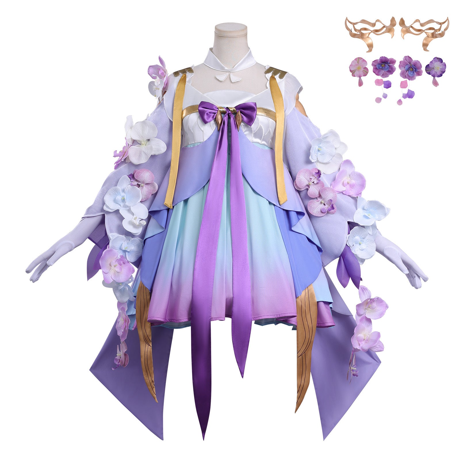 Game Honor of Kings Dolia Phantom Pearl Merfolk Cosplay Costumes