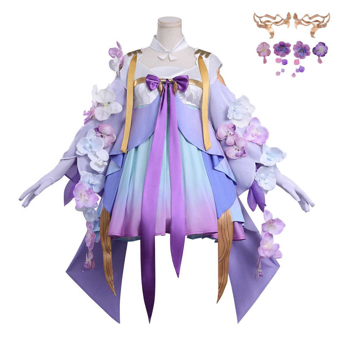 Game Honor of Kings Dolia Phantom Pearl Merfolk Cosplay Costumes