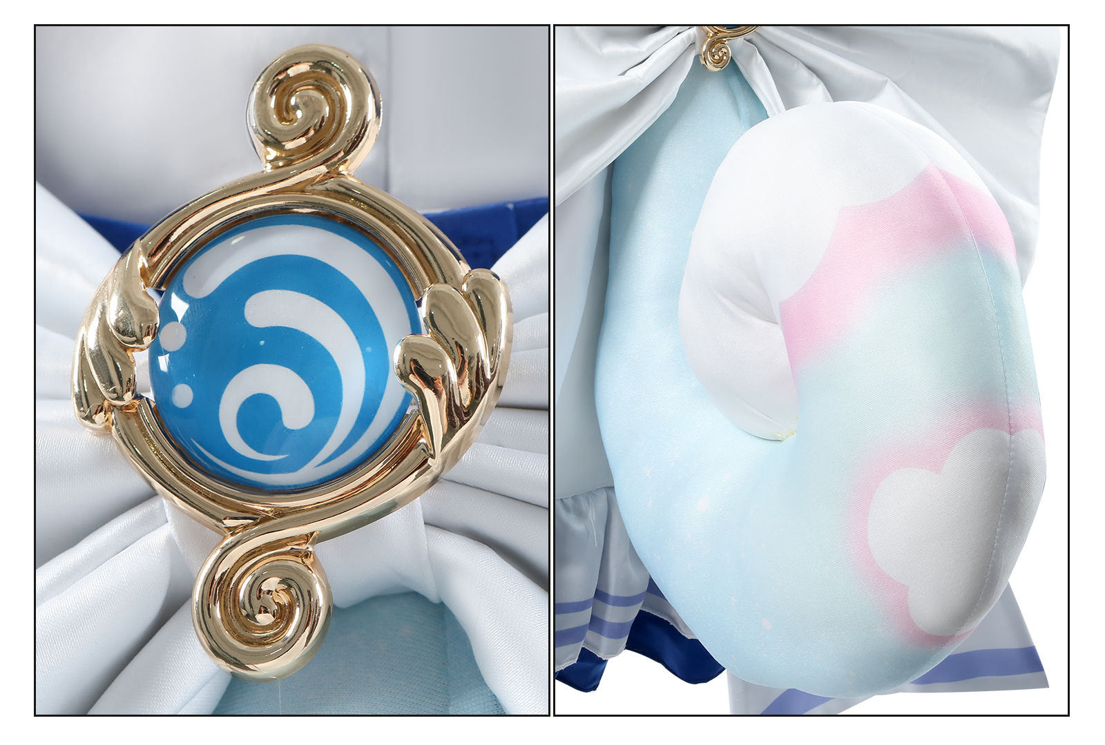 Game Genshin Impact Sigewinne X Luckin Coffee Cosplay Costumes