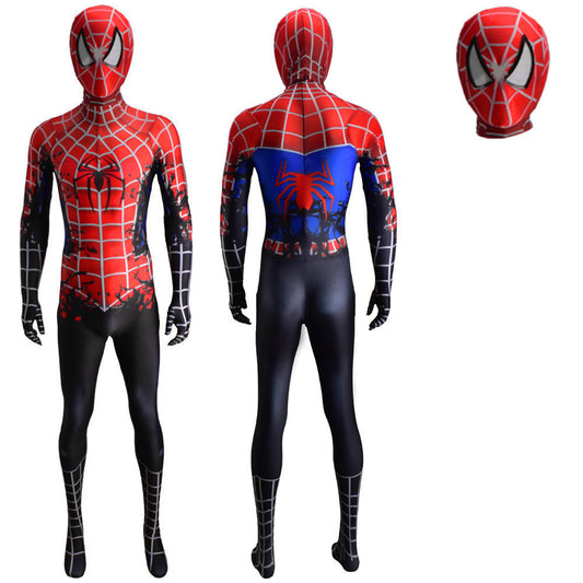 venom raimi spider man symbiote jumpsuits cosplay costume kids adult halloween bodysuit