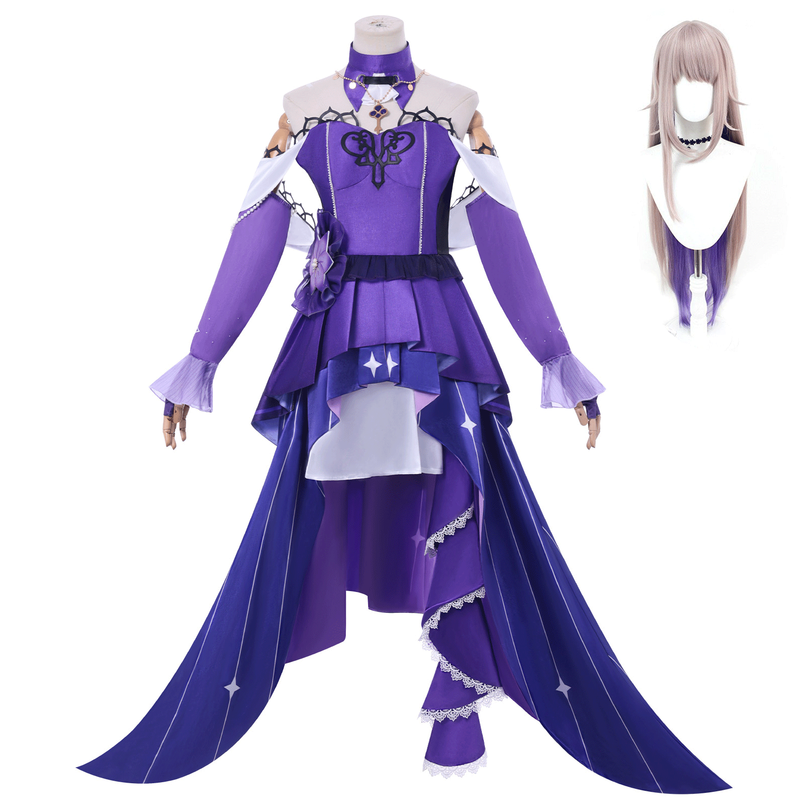 Game Honkai: Star Rail Herta Concert Fullset Cosplay Costumes