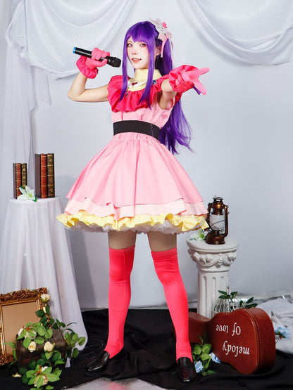 Oshi no Ko Hoshino Ai Adult Full Set Cosplay Costume