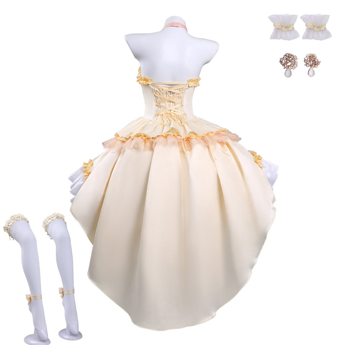 Puella Magi Madoka Magica Tomoe Mami Stage Outfit Cosplay Costumes