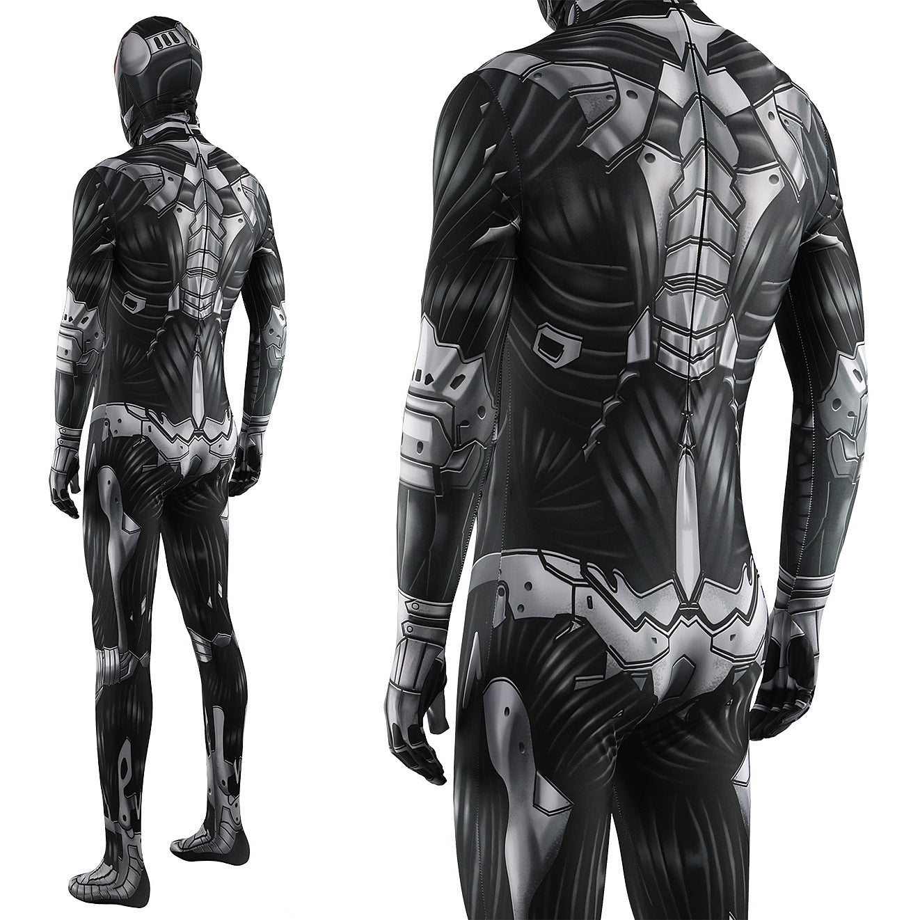 Game Crysis 3 Prophet Jumpsuits Cosplay Costume Kids Adult Halloween Bodysuit - coscrew