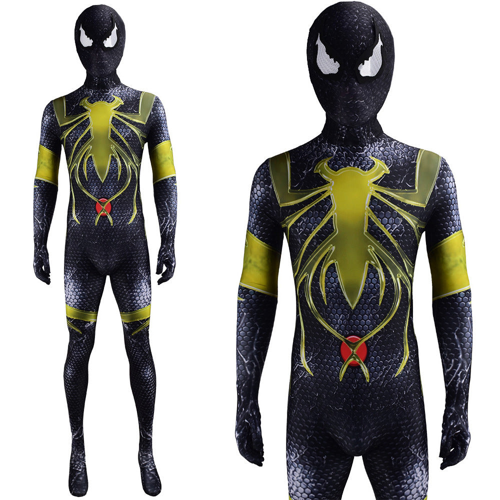 Venom Wolverine Jumpsuits Cosplay Costume Kids Adult Halloween Bodysuit