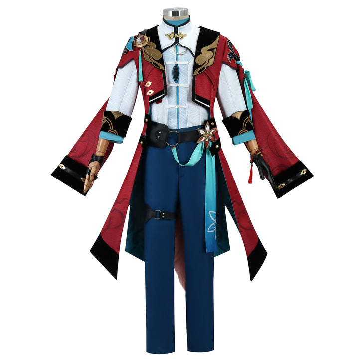 Game Honkai: Star Rail Jiao Qiu Fullset with Tail Cosplay Costumes