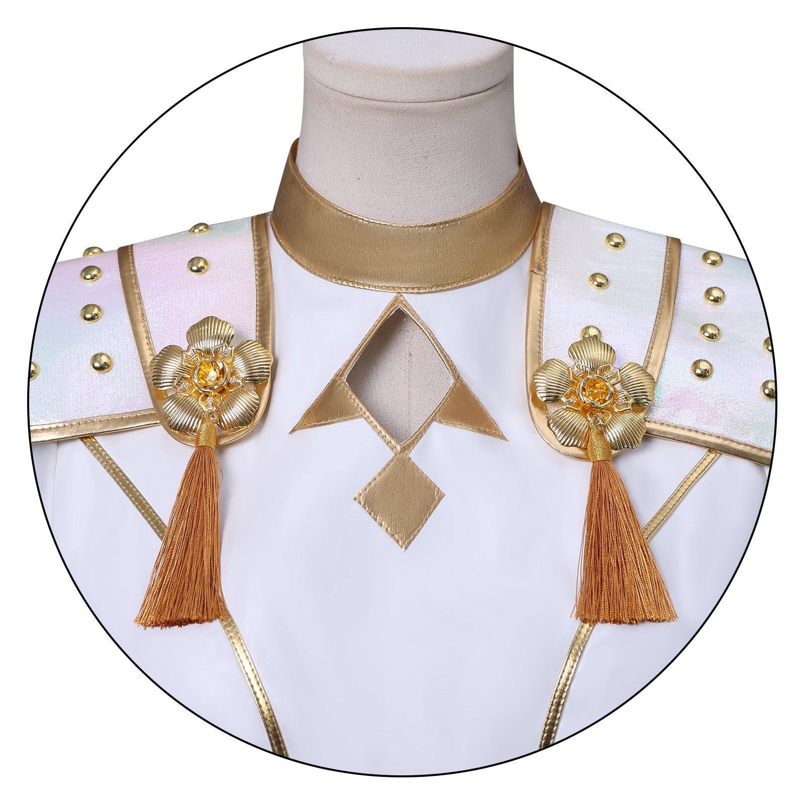 KPop Demon Hunters Zoey White Outfit Adult Kids Cosplay Costumes