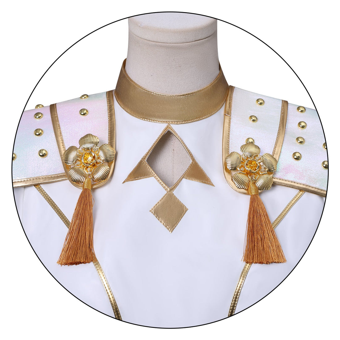 KPop Demon Hunters Zoey White Outfit Adult Kids Cosplay Costumes