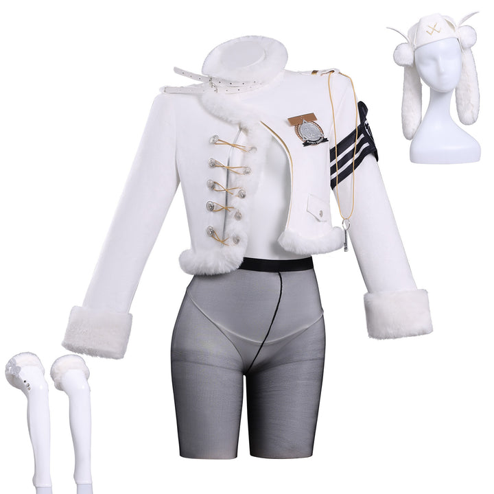 NIKKE: The Goddess of Victory Blanc Lucky Express Cosplay Costumes