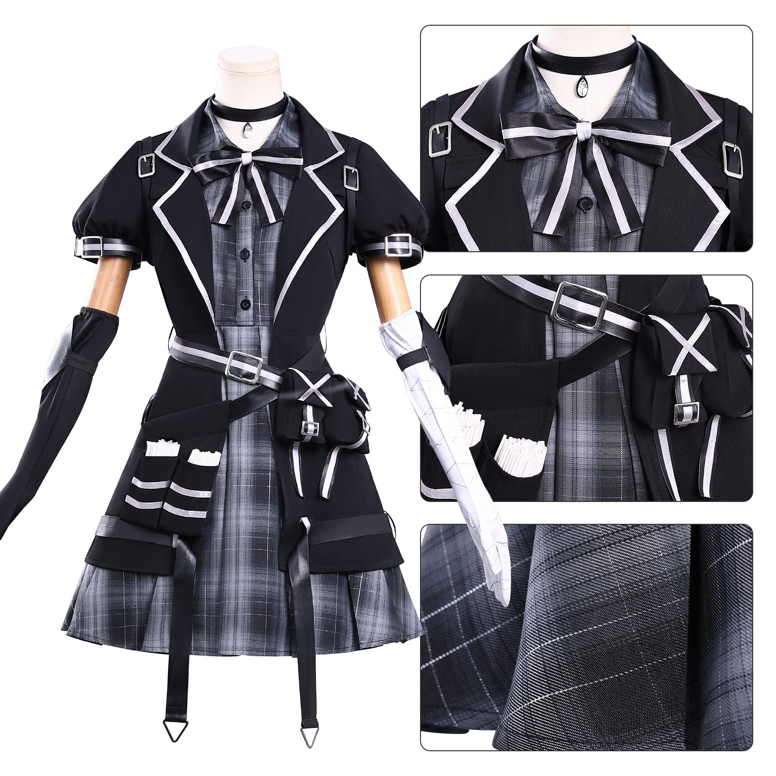 Magical Girl Witch Trials Kurobe Nanoka Full Set Cosplay Costumes