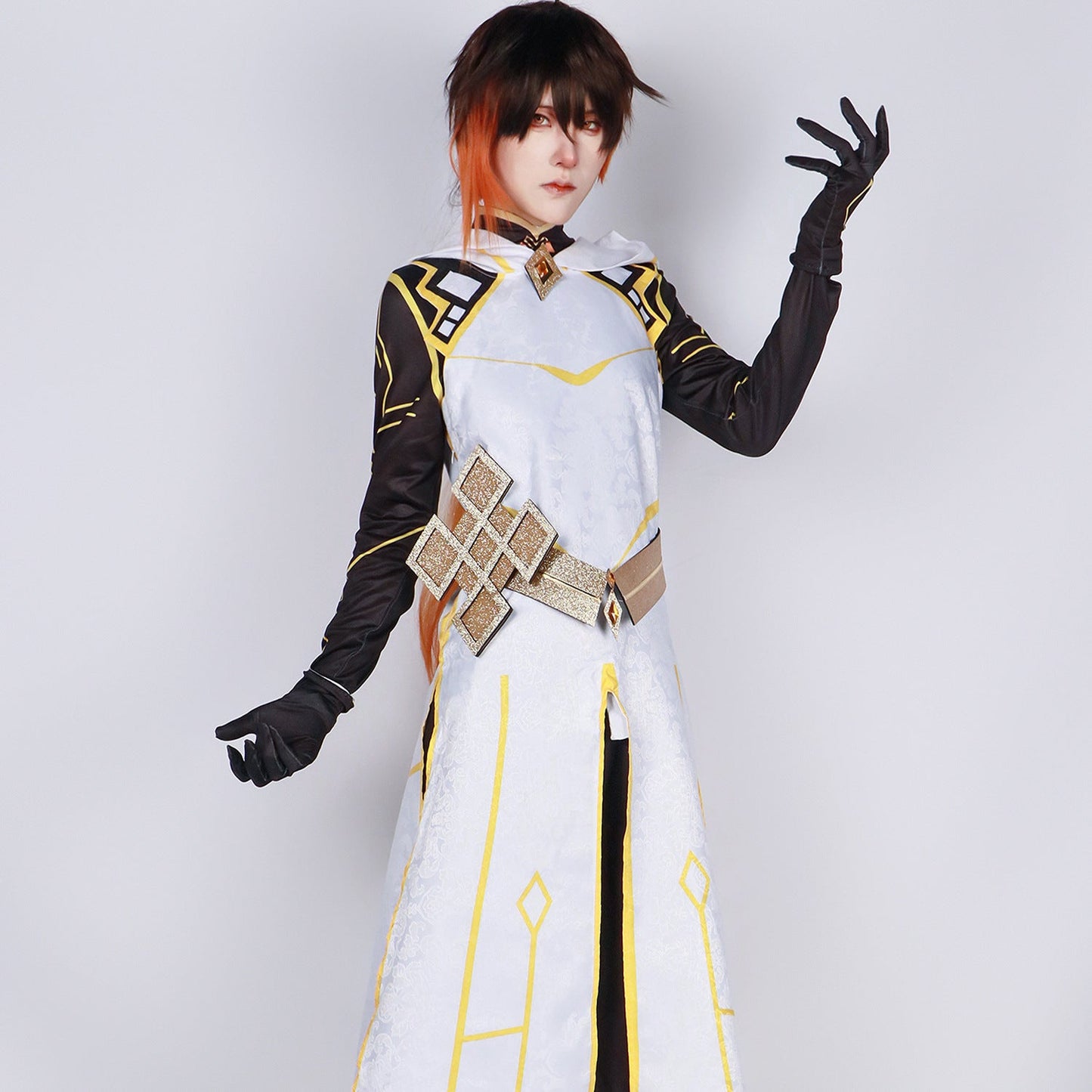 Genshin Impact Zhongli Morax Adult Full Set Cosplay Costume