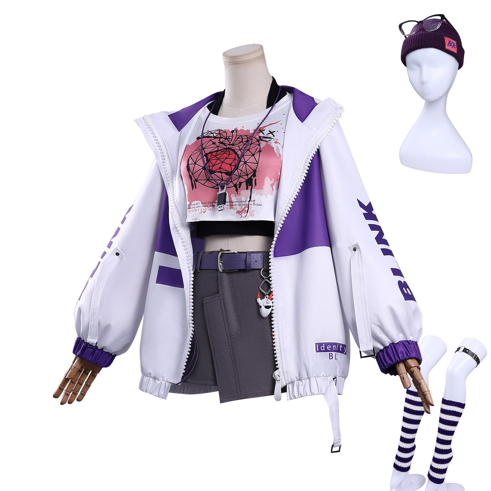 Identity V Mechanic Tracy Reznik BLK.TRACY Skin Cosplay Costumes