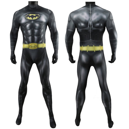 The Flash Batman Michael Keaton Jumpsuits Costume Kids Adult Halloween Bodysuit - coscrew