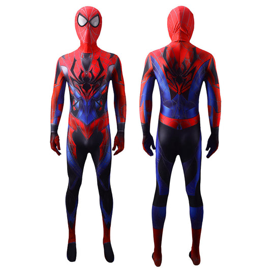 kai spider man spider armor jumpsuits cosplay costume kids adult halloween bodysuit