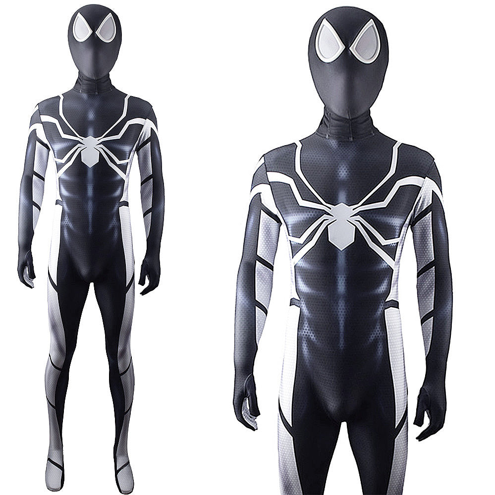 ps4 future foundation spider man jumpsuits costume kids adult halloween bodysuit